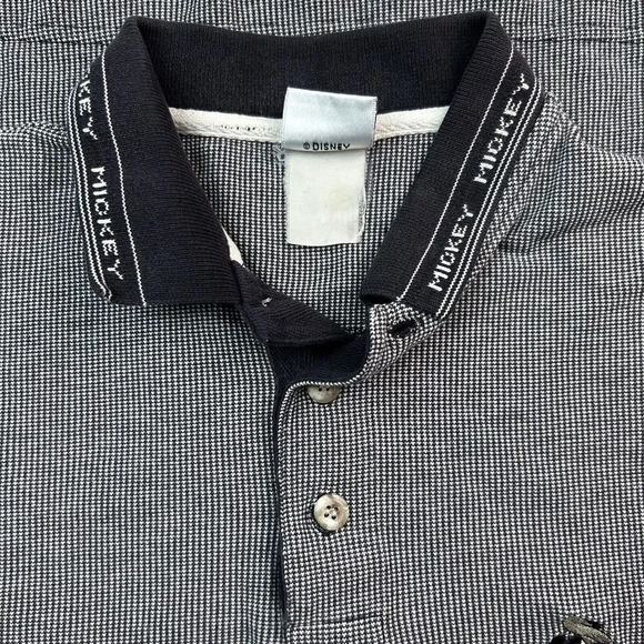 VTG The Disney Store Sm/Med Black & White Mickey Mouse Summer Casual Y2K Unisex - Picture 7 of 9